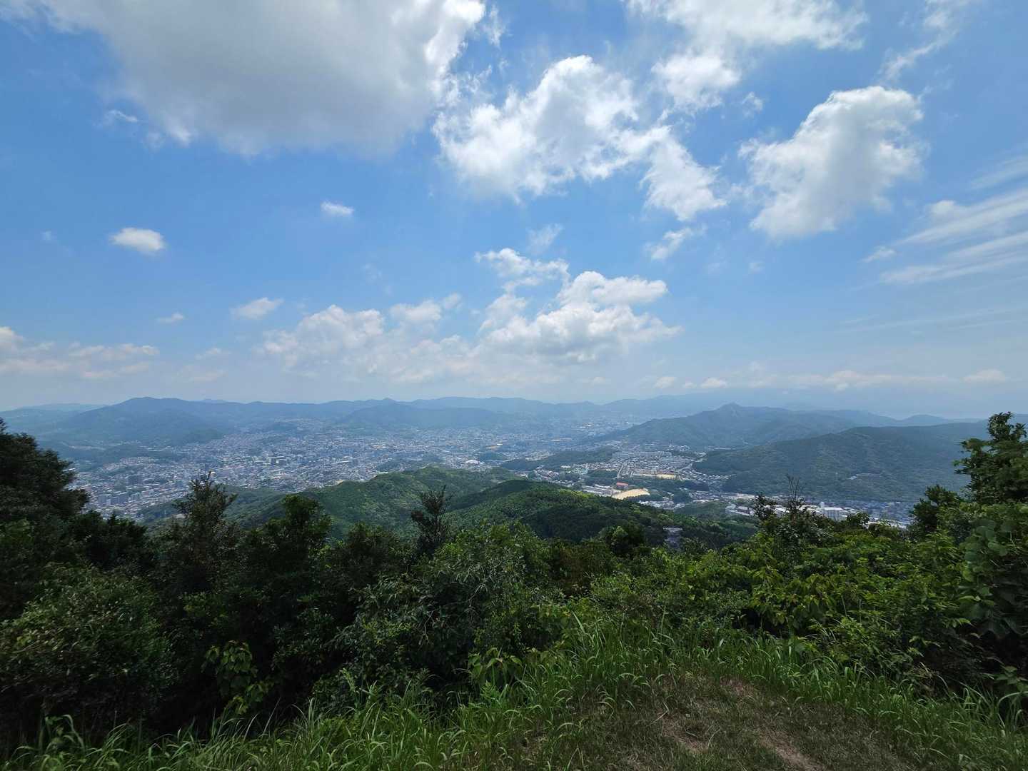 山頂からの展望