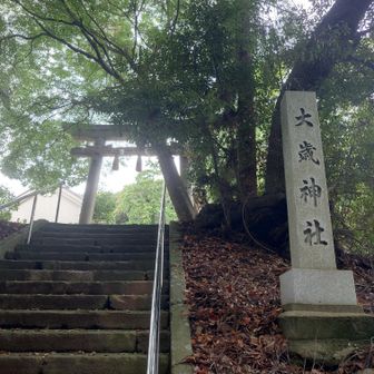 神社によりました