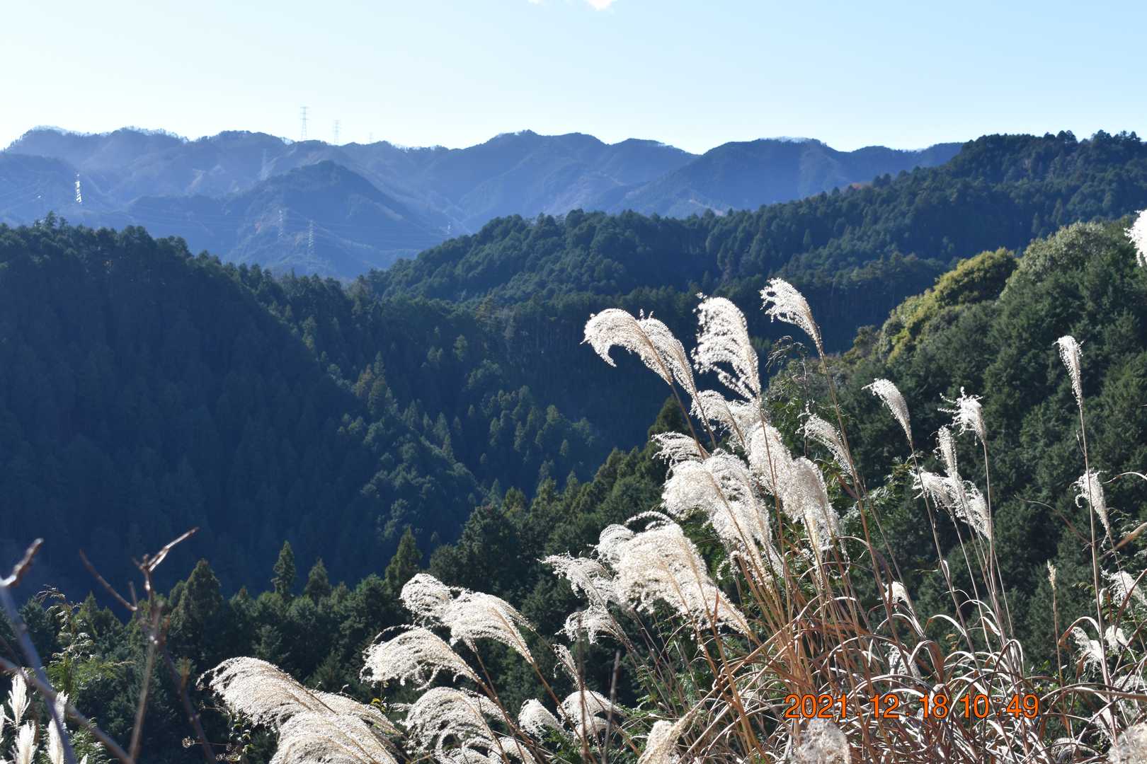 戸倉三山の方面かな？