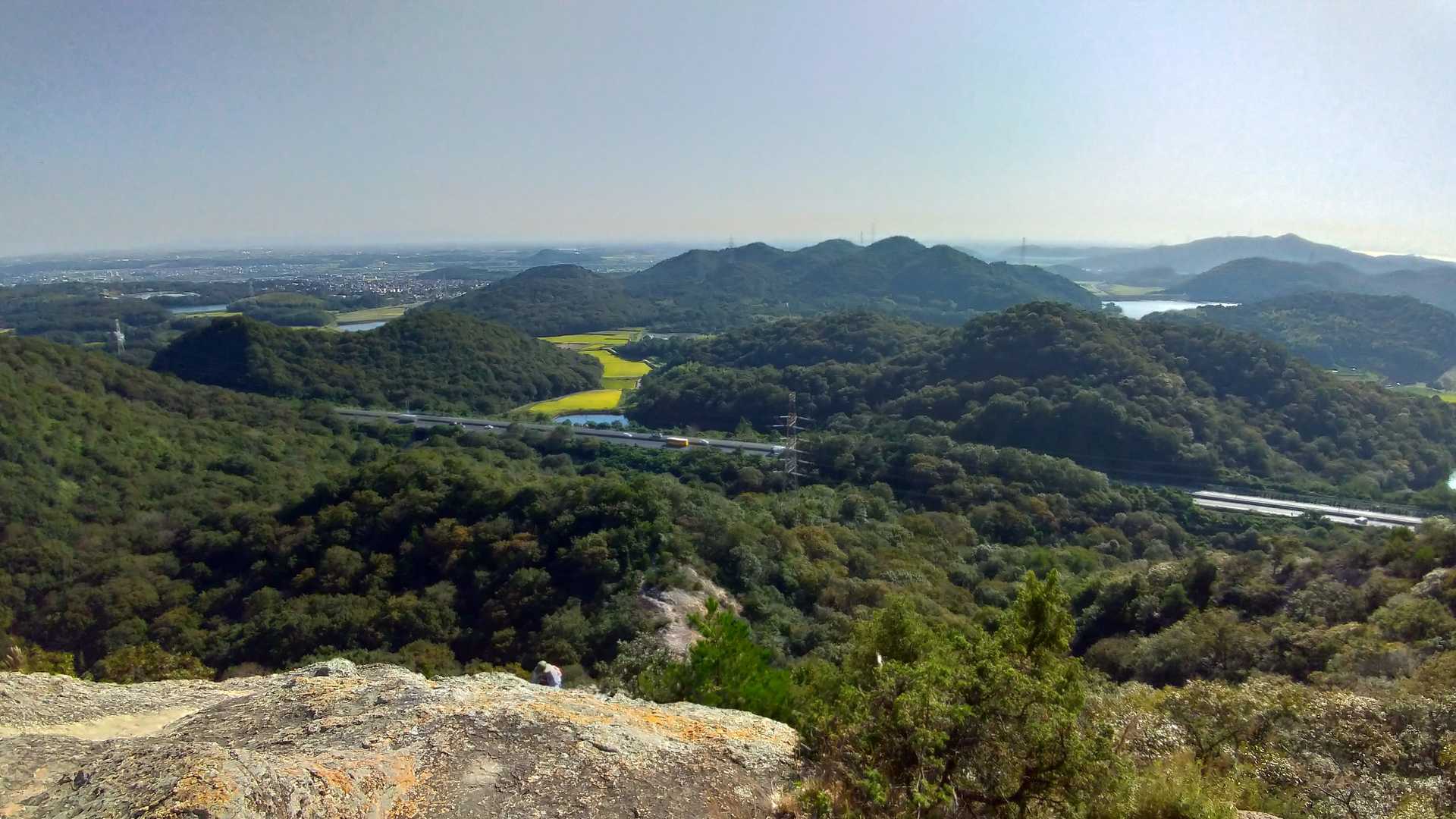 振り返って
山陽道も田園も権現湖もいい感じ