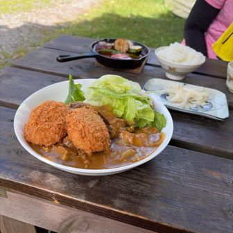 カツカレー‼️ボリュウム満点