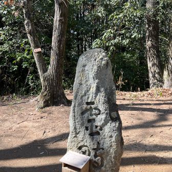 鳥見山山頂
神武天皇がここで皇祖天津神を祀ったとか