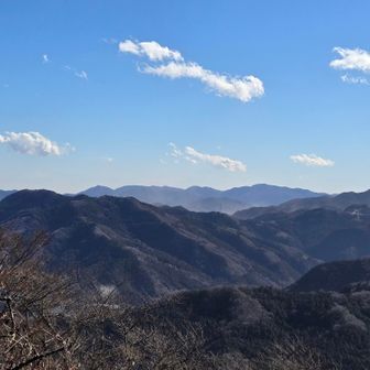 埼玉方面の山々