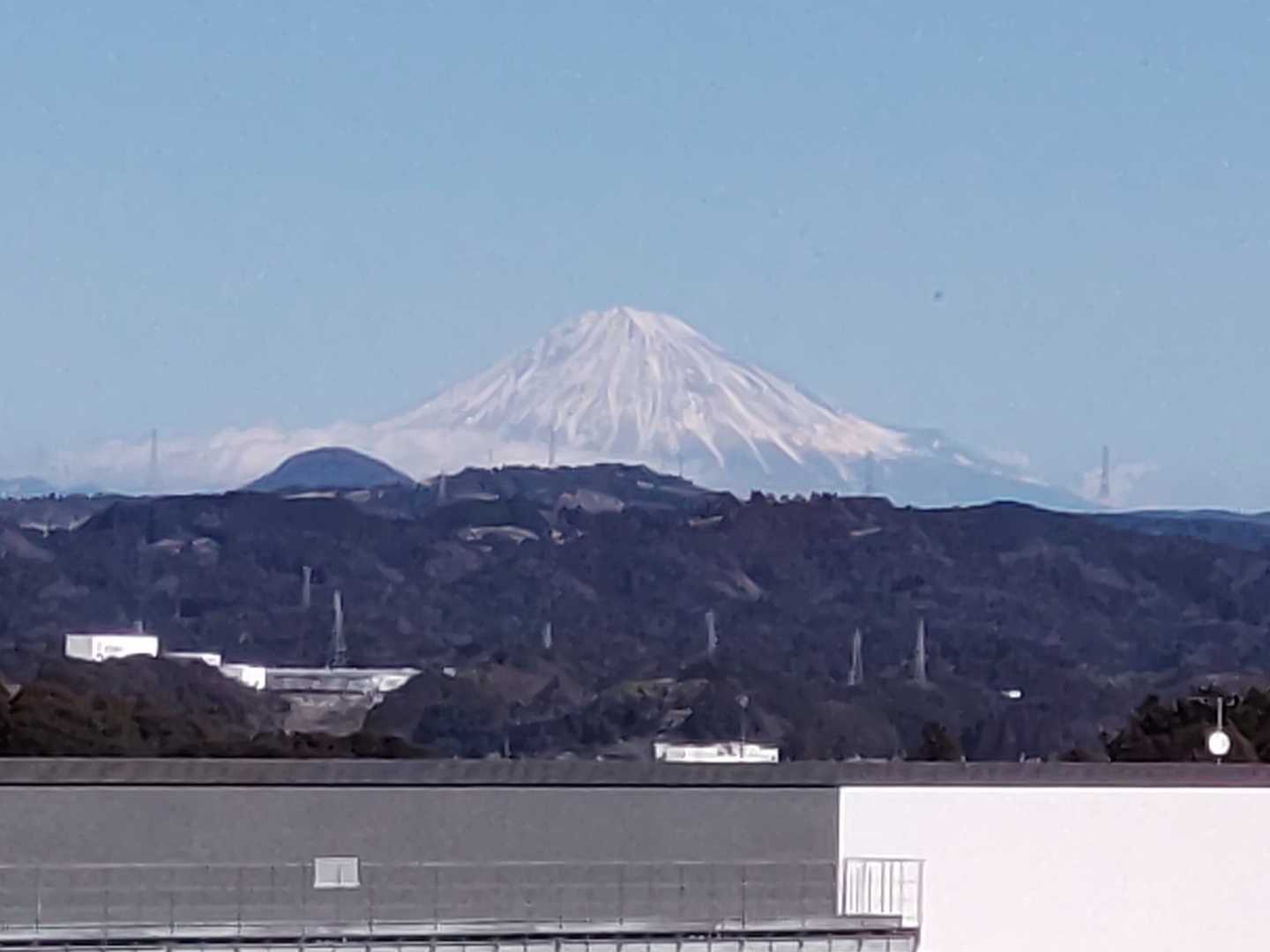 ここからも、🗻富士山😊✨