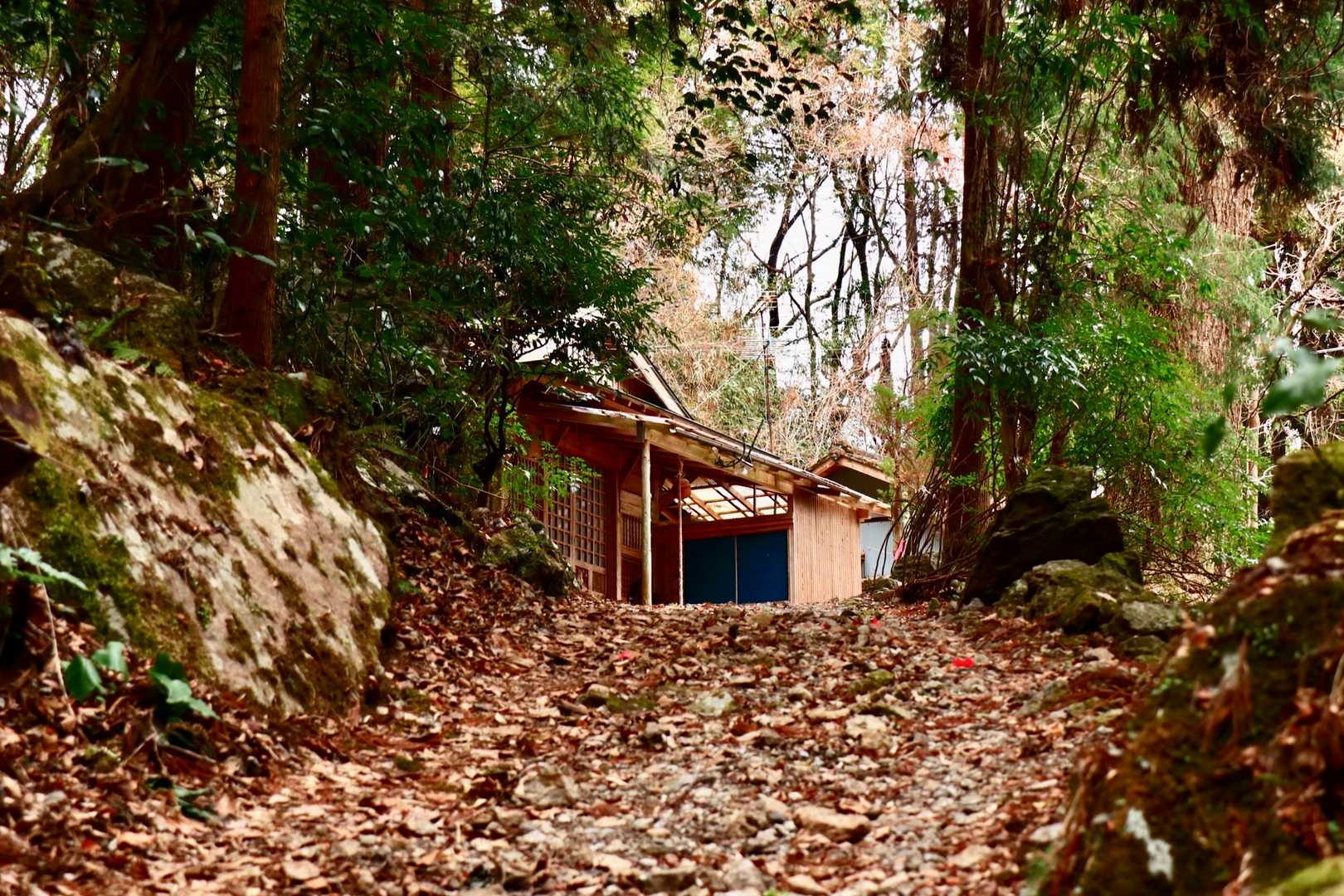 ようやく熊群神社の護摩堂。