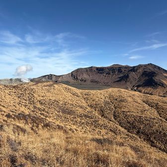 ここから阿蘇山を一望できます🌋