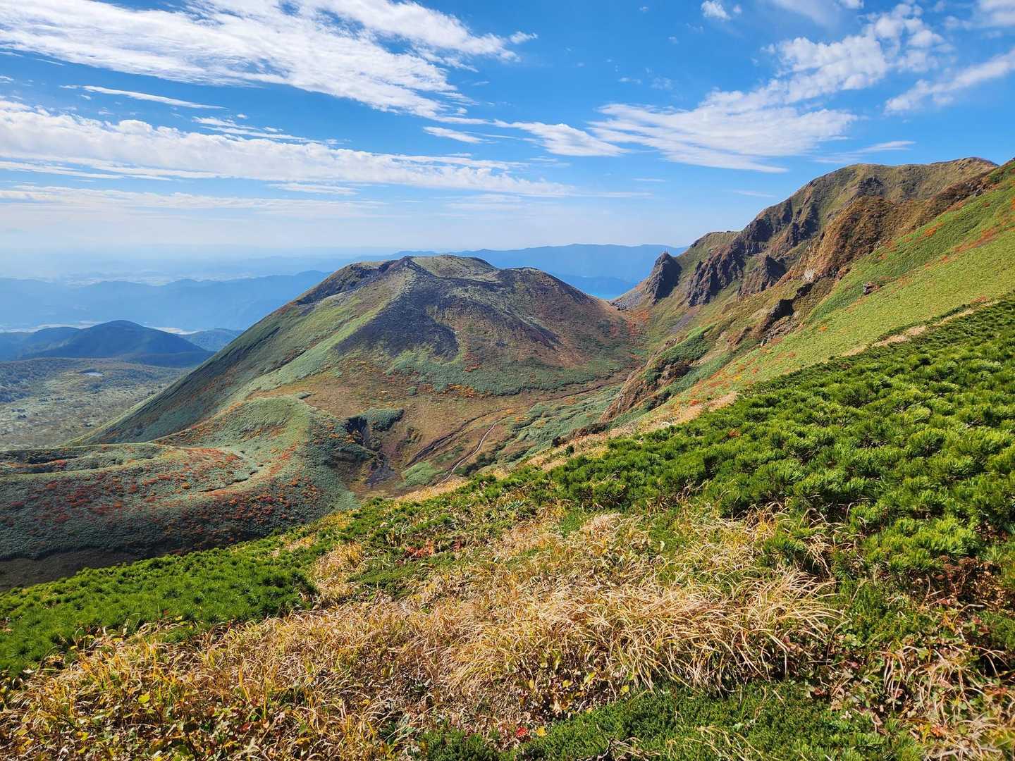 駒池-秋田駒ヶ岳国見コース登山口 縦走コースの写真