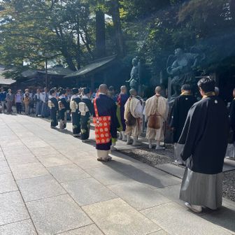 秋季大祭だそう。　写真10枚しか載せられないのですね💦