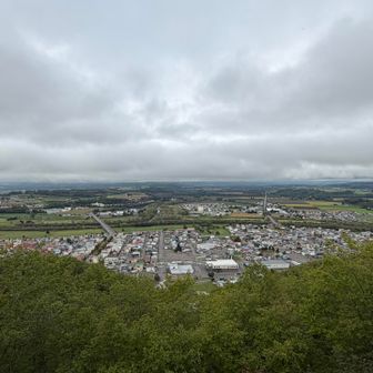 神居山から本別町市街🏞️
