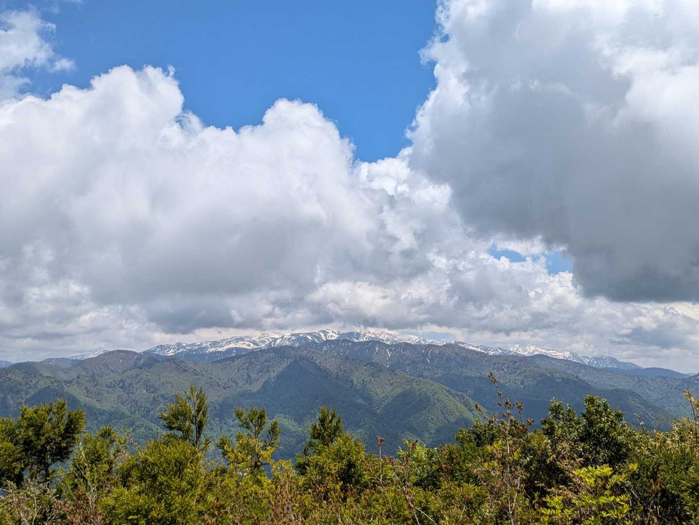 白抜山-鷲走ヶ岳 周回コースの写真