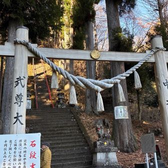 この長い階段を下ってきました。