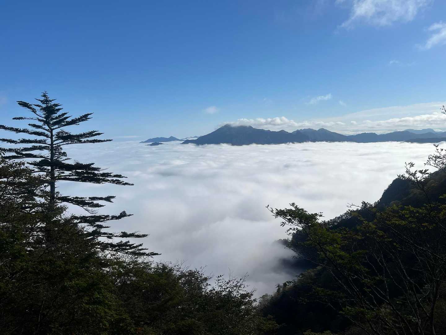 石鎚神社 土小屋遙拝殿-土小屋登山口-天狗岳-夜明峠-剣山 縦走コースの写真