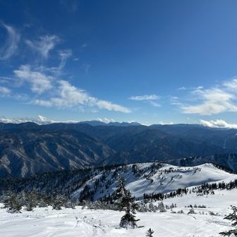 山頂は360°パノラマでした