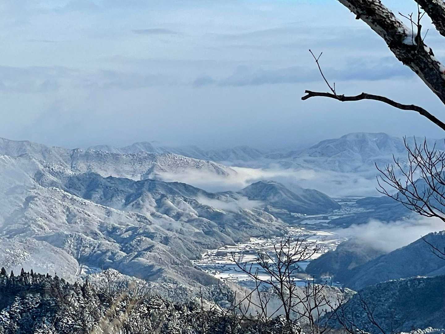 北の方はさらに雪景色。☃️