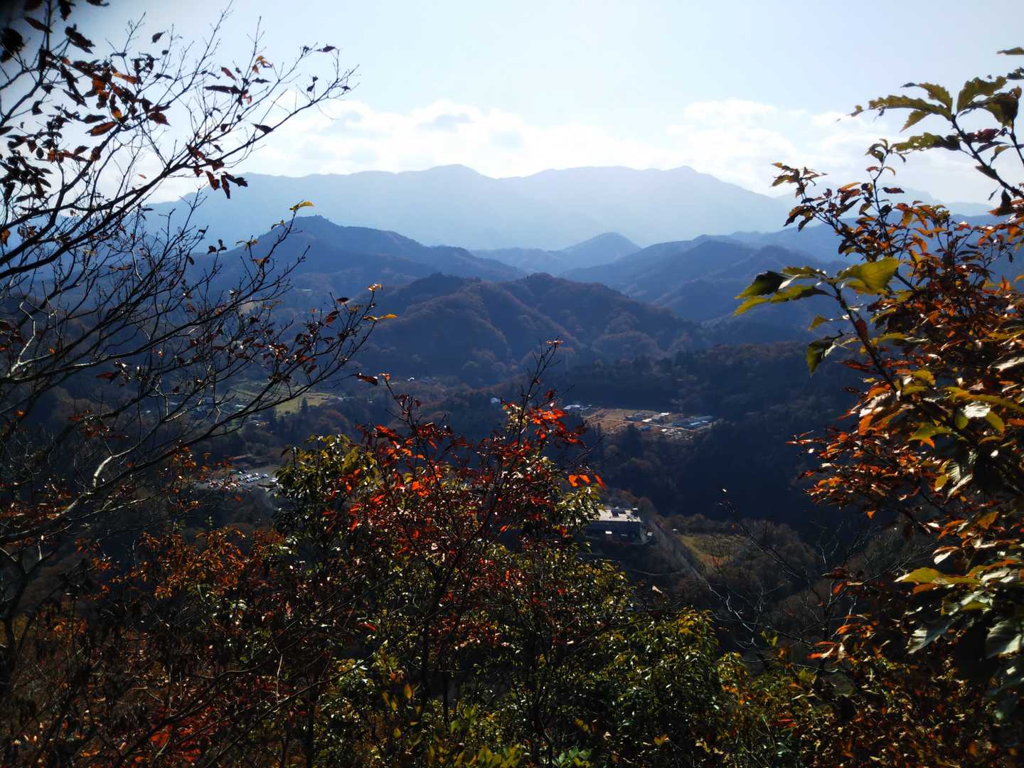 金剛山からの眺望