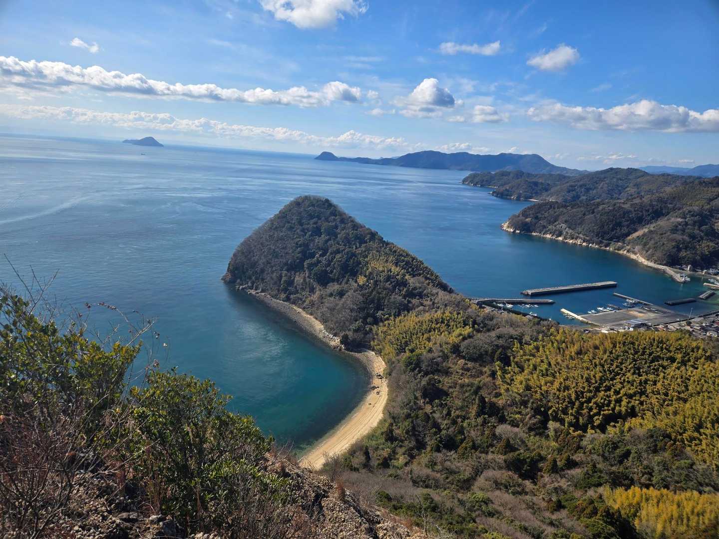 鯛ノ峰 往復コースの写真