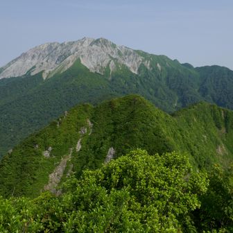 山頂から大山