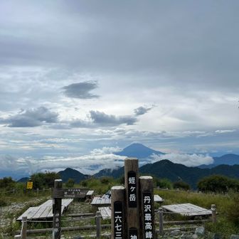 蛭ヶ岳登頂🙌
23回目

曇り予報なのに景色バッチリで嬉しいなー