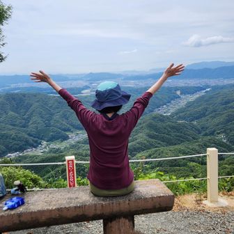 誰もいないので、雄叫びをあげています⤴️
良い景色‼️