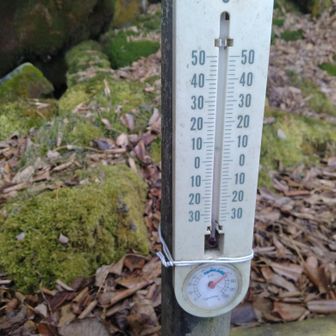 北の風穴　２℃