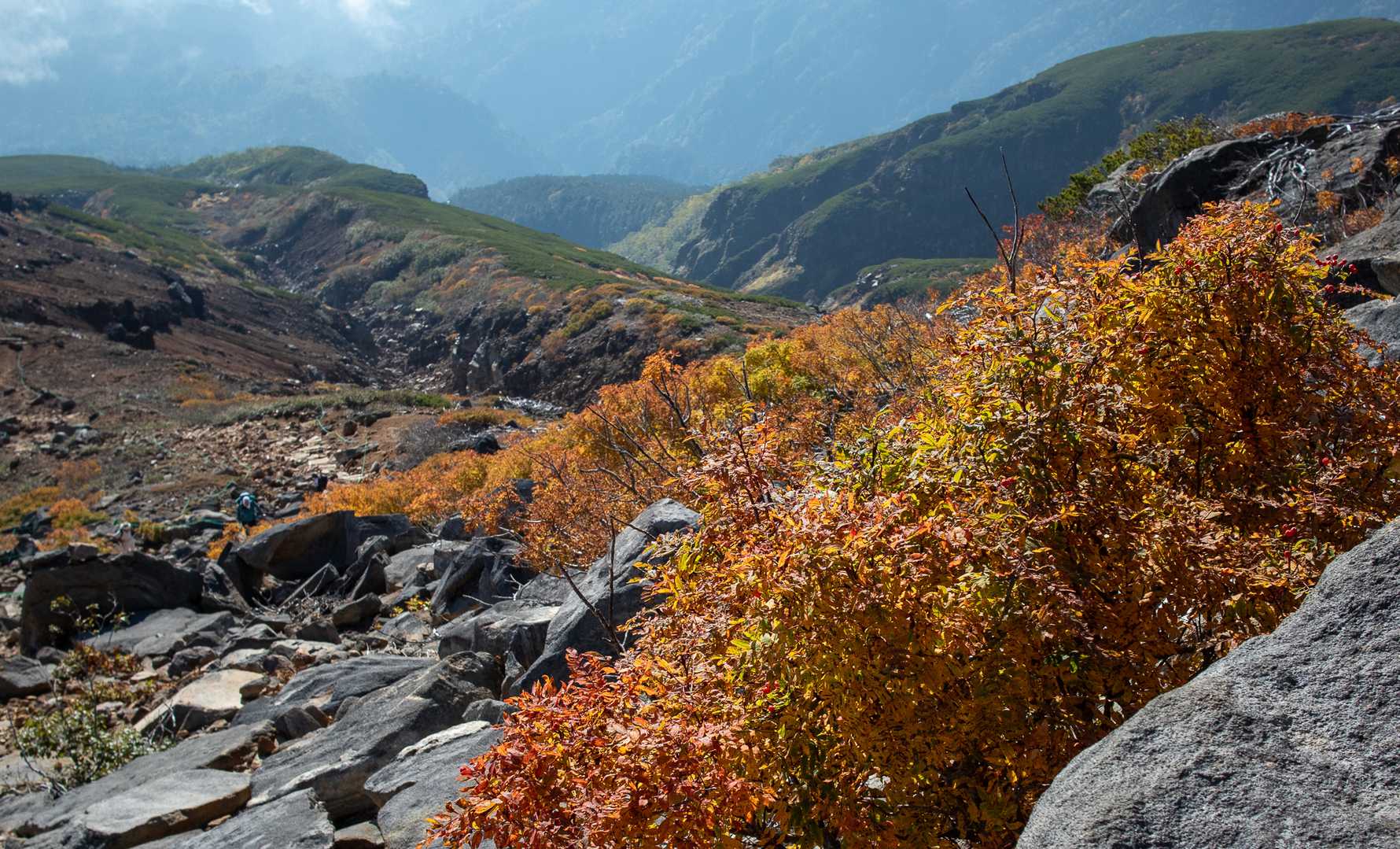 御嶽山（御嶽ロープウェイ利用）　往復コースの写真