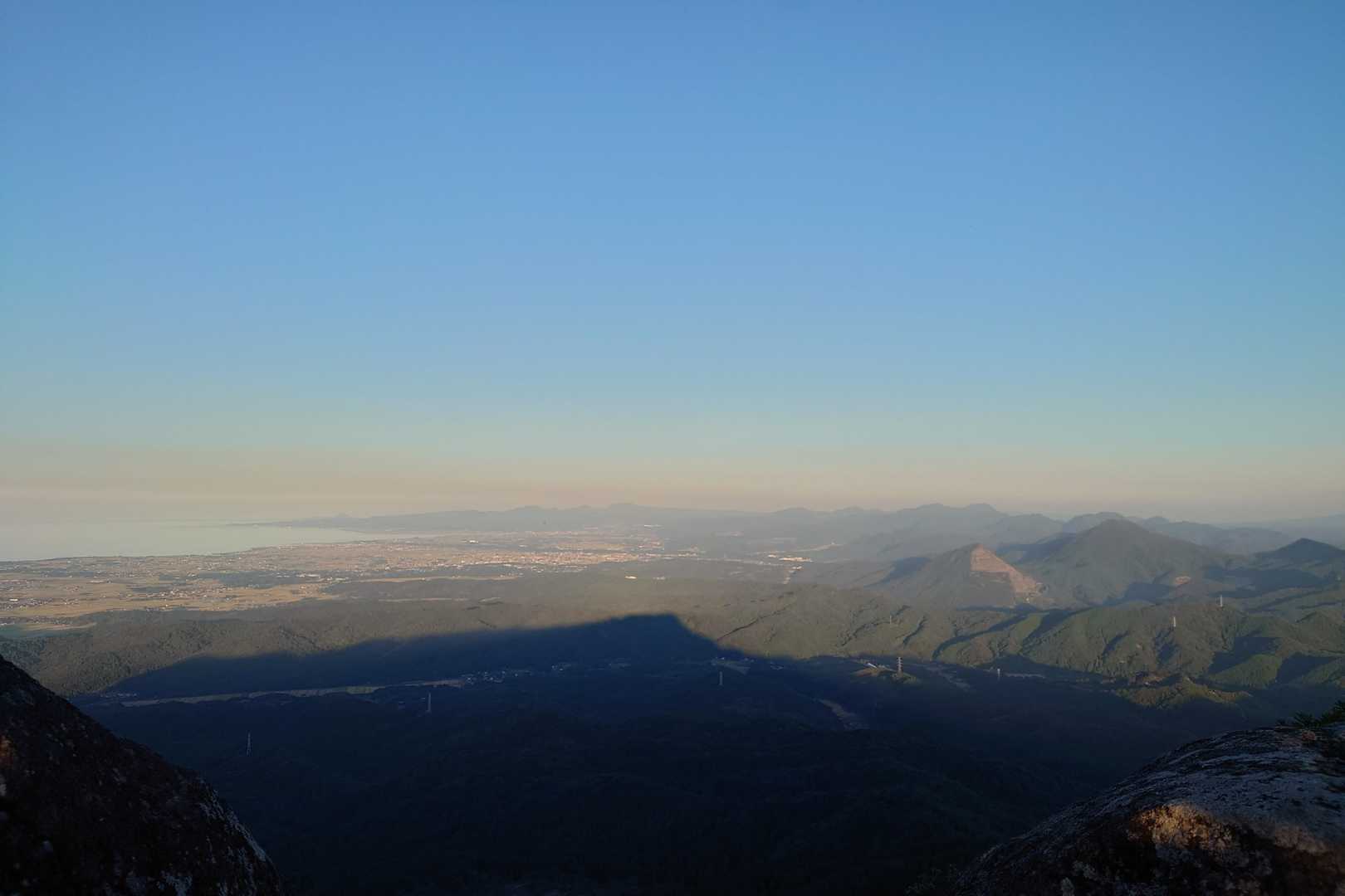 第4展望地から影八面山✨
