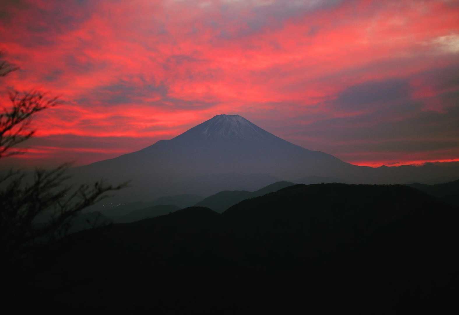 大山ケーブルカー 阿夫利神社駅-頂上登山口-大山 往復コースの写真
