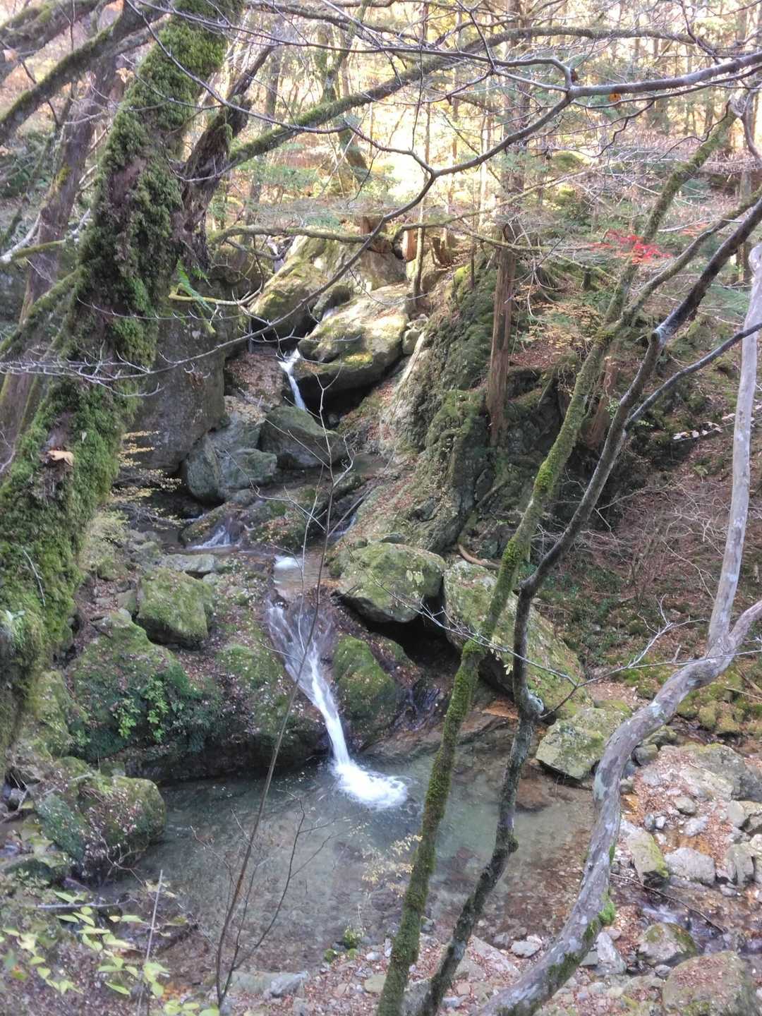 龍王の滝入口-梶ヶ森 往復コースの写真
