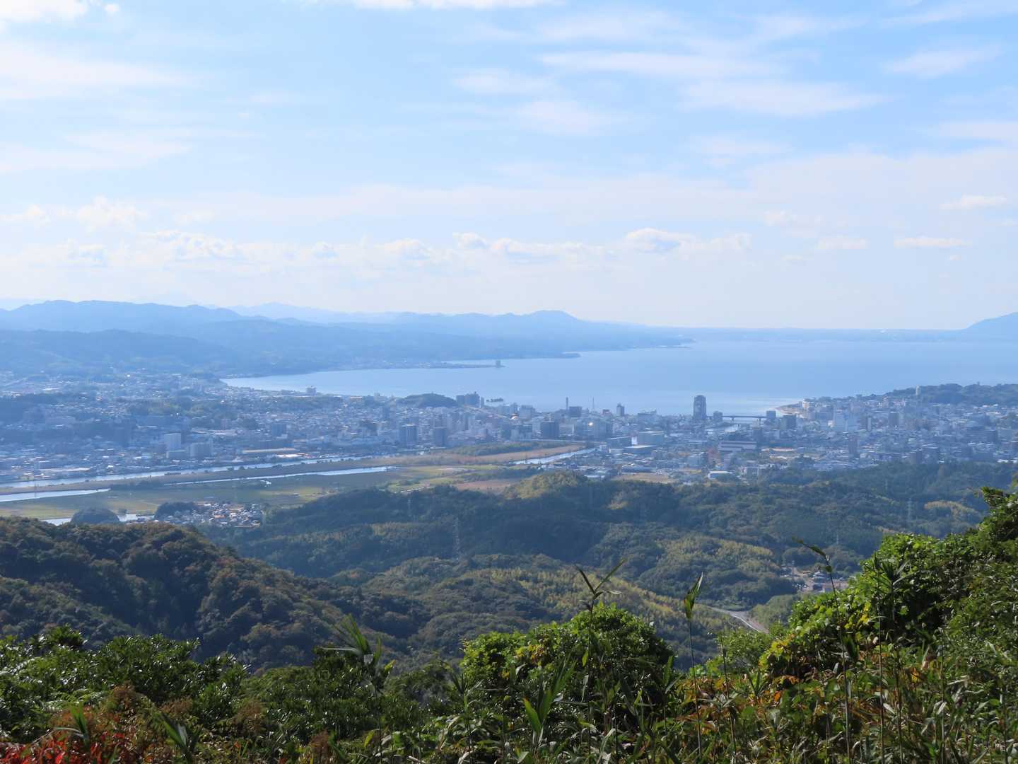 弥勒山-嵩山 往復コースの写真