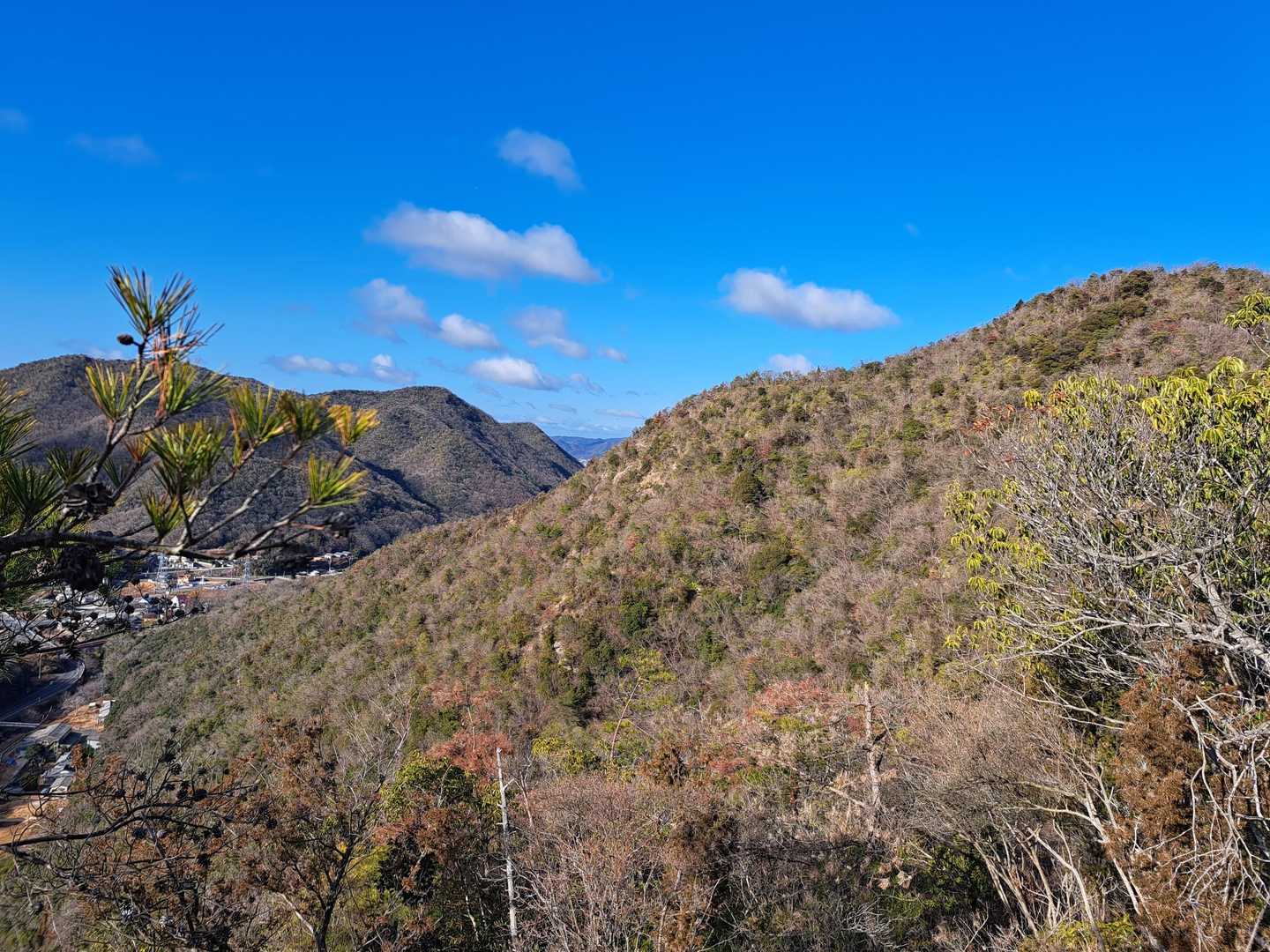 三石駅-三石城登山口-城山-天王山-城山登山道舟坂入口-靇 周回コースの写真