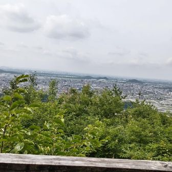 各務ヶ原市が一望