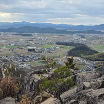 太郎坊山から南を望む