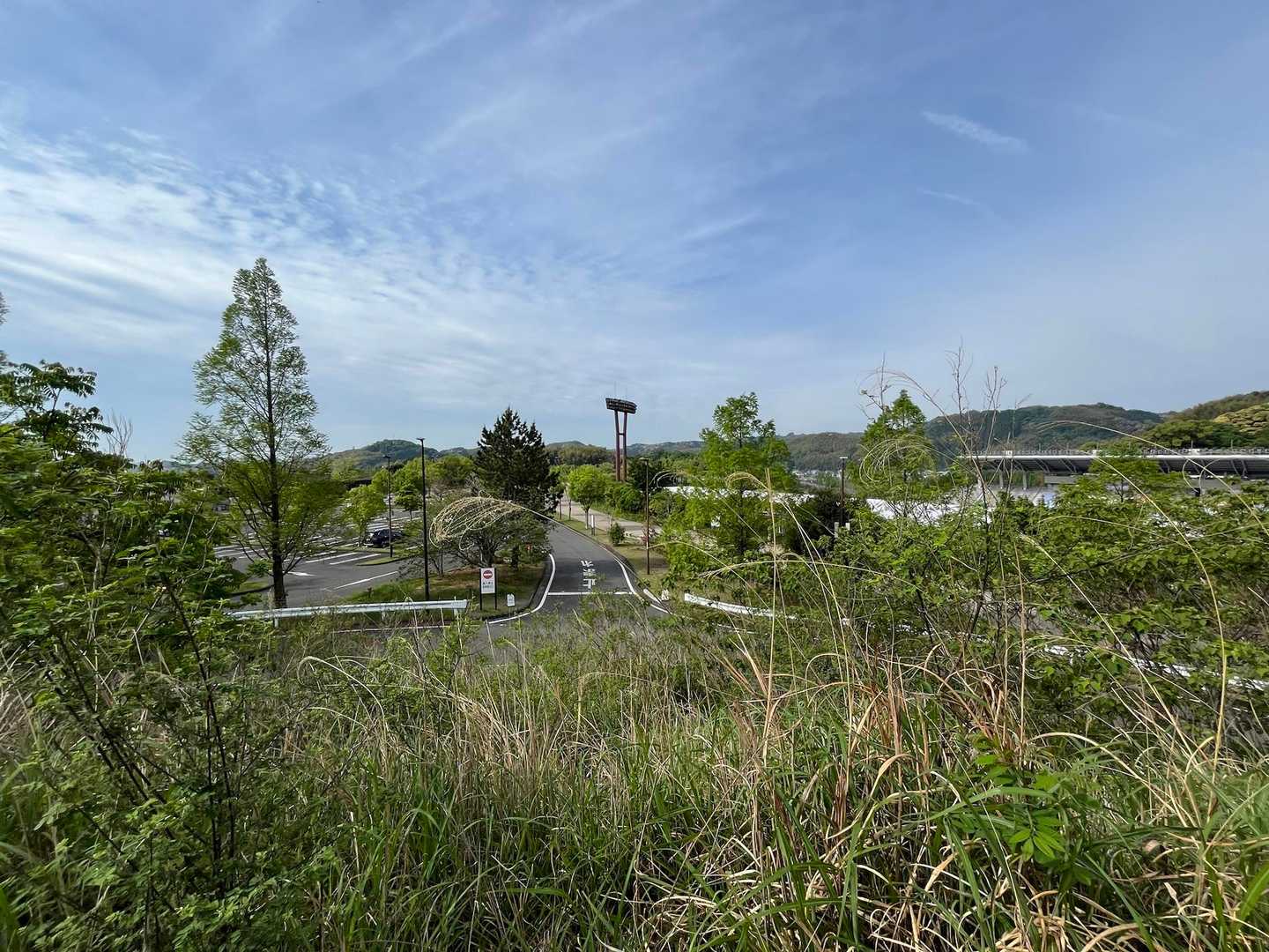 藤枝市運動公園から