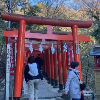 佐助稲荷に到着