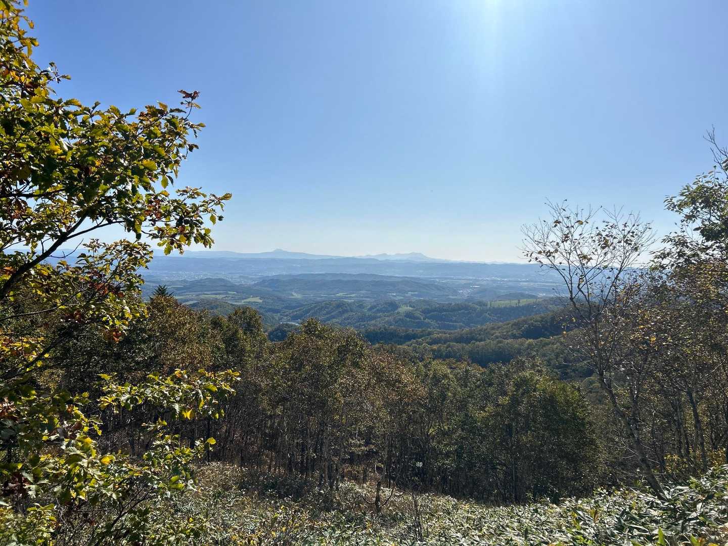 雄阿寒岳、雌阿寒岳　他の🏔️もハッキリ見えます