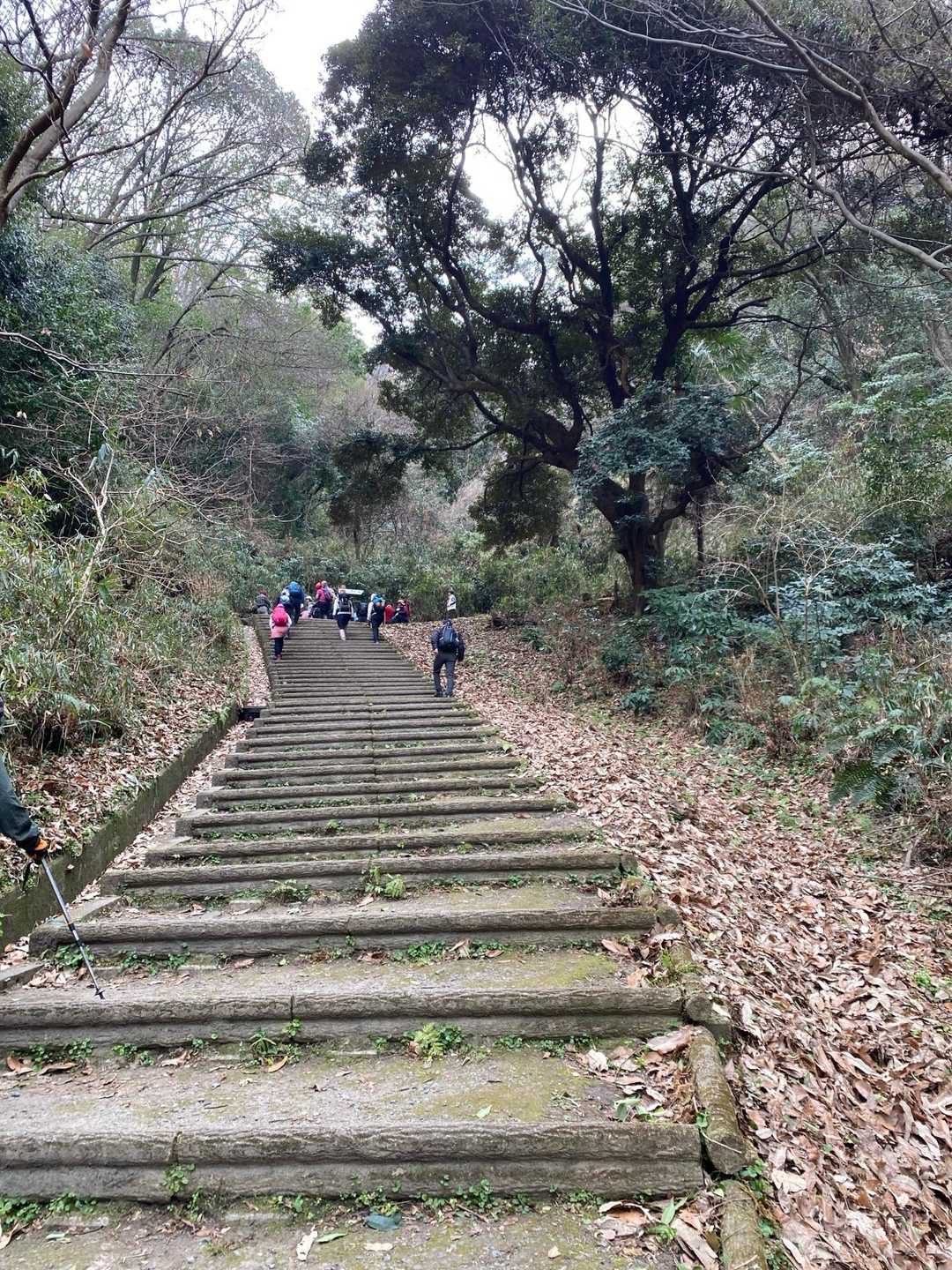 展望所までは階段地獄😱