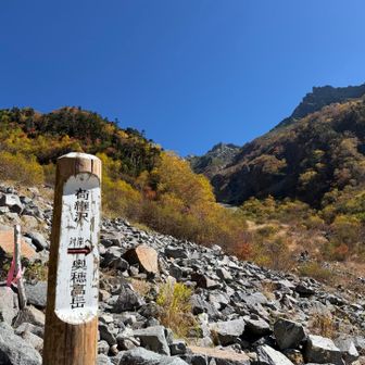 荷継沢へ