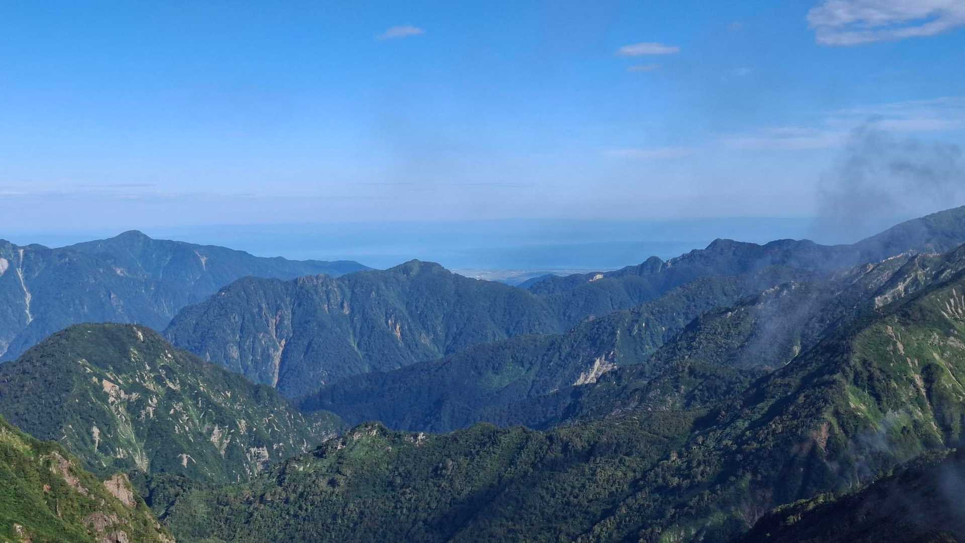 五竜岳 往復コースの写真