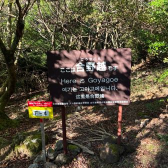 合野越到着