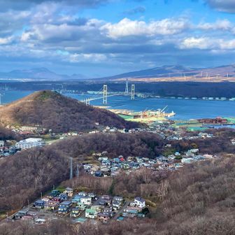 低山でもこの展望の良さ👏
室蘭、やっぱりまた今度ゆーっくり歩きに来なきゃ🐈✨
