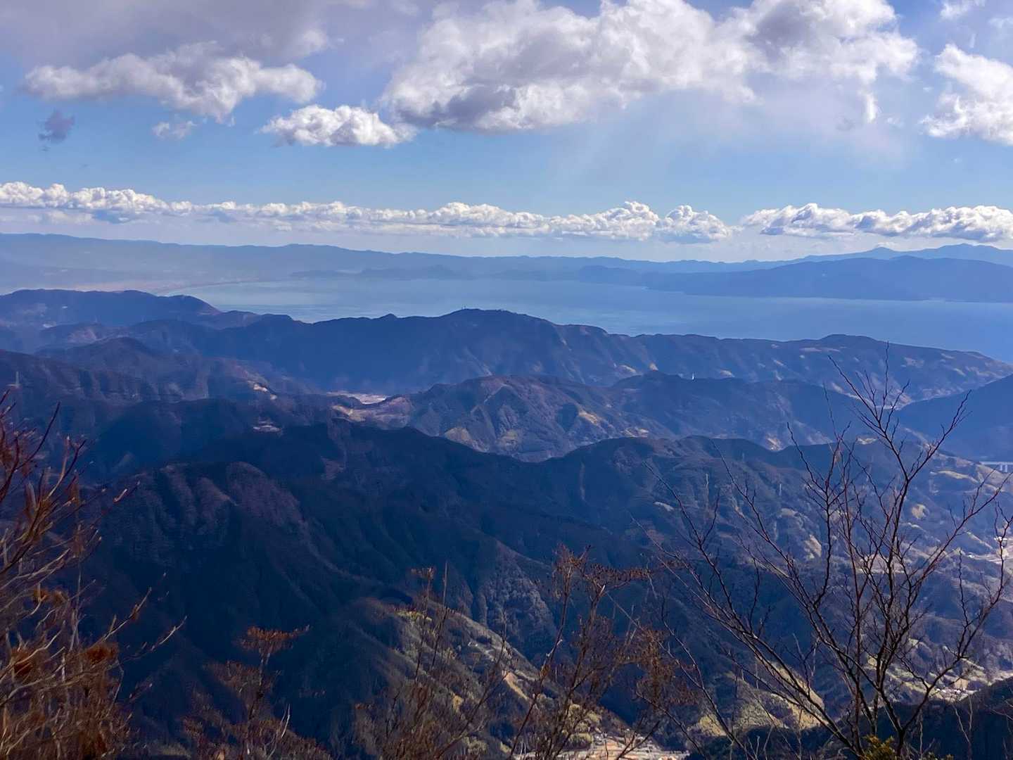愛鷹山や丹沢も見えました✨