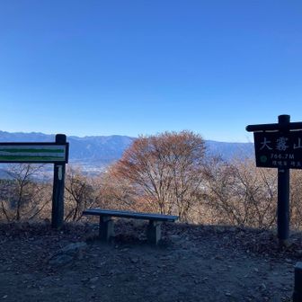 数々の名山を眺めることができる絶景です。