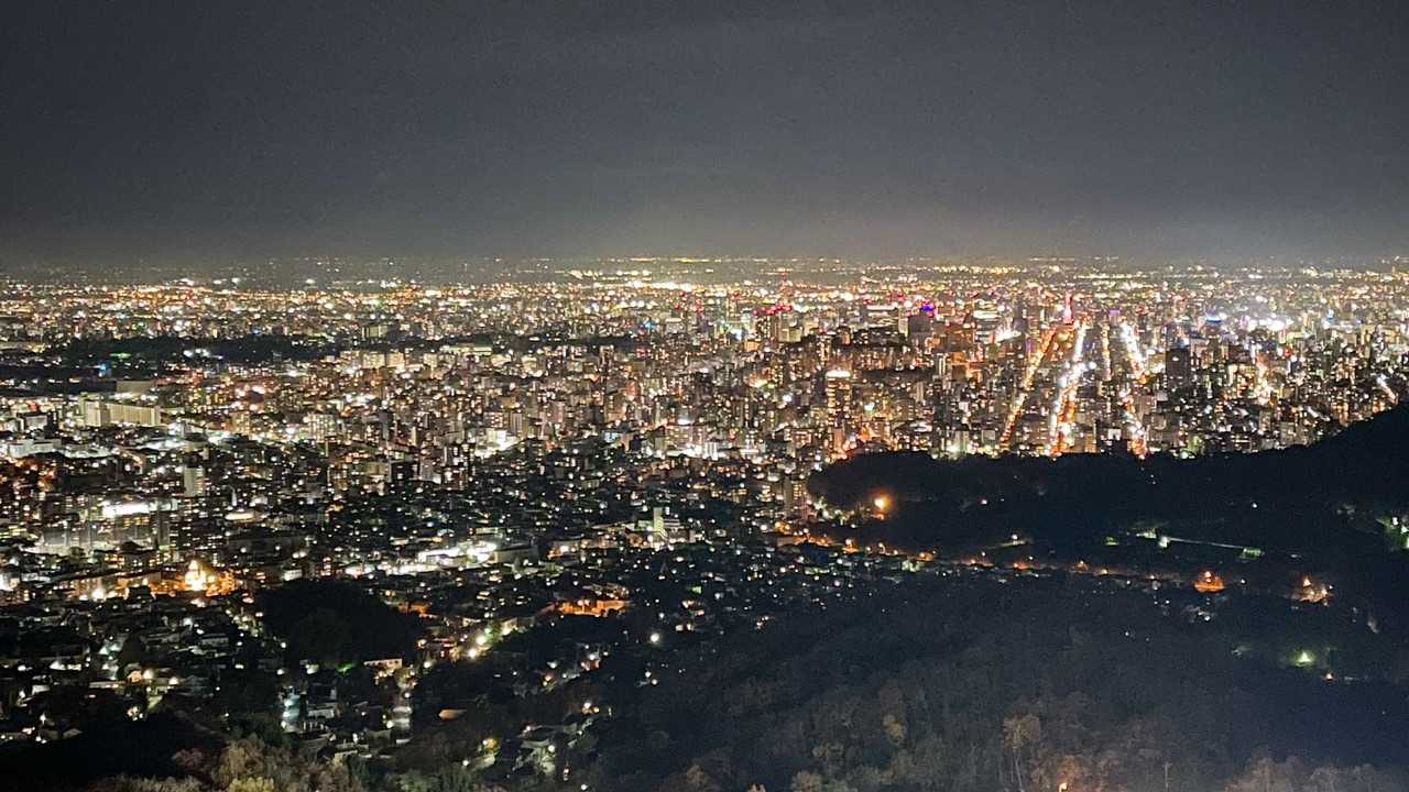 今日も夜景がビューチフォーパイナポー！
パイナポーばっかり言ってたら弟から待望のツッコミが入りました。
