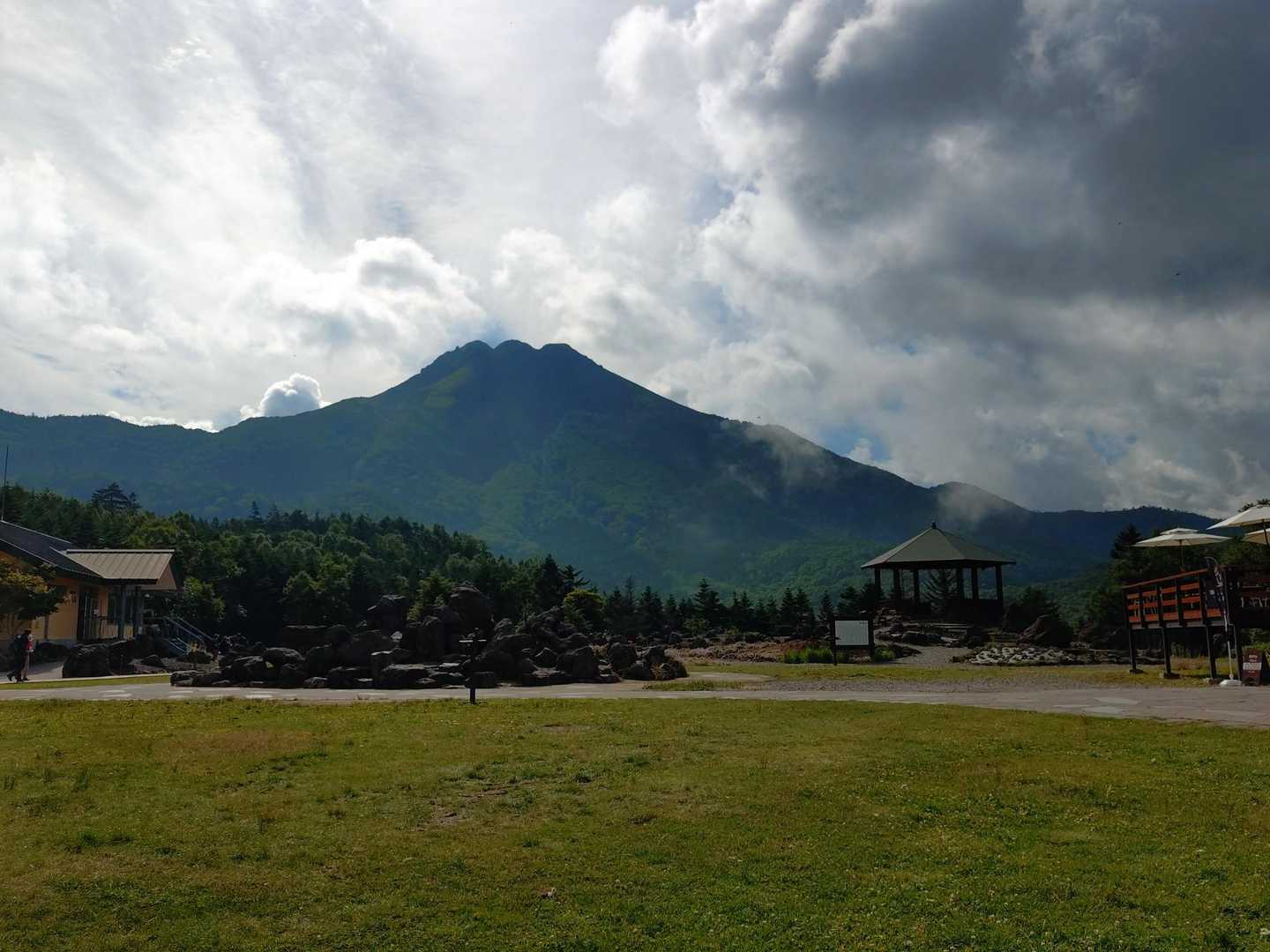 朝は雲☁多めでしたが、あそこまで頑張ります！