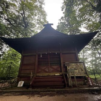 白山社奥宮⛩️なむなむ🙏