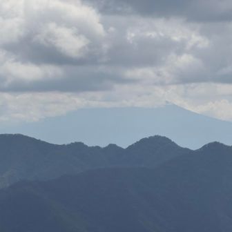 振り返ると富士山🗻