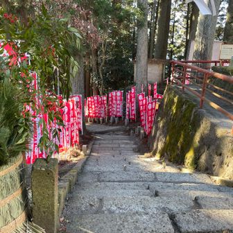 今日は1月４日
さすがに行列がないので、
お詣りしてから山頂へ