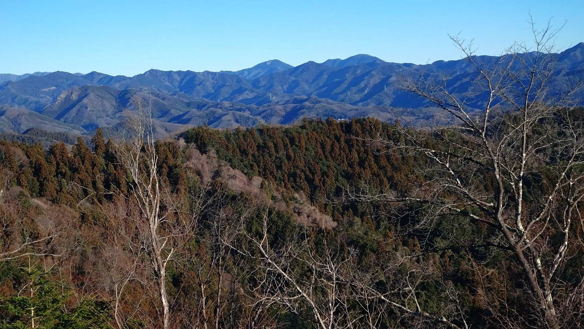 釜の沢五峰登山口-布沢峠-竜神山-兎岩登山口 周回コースの写真