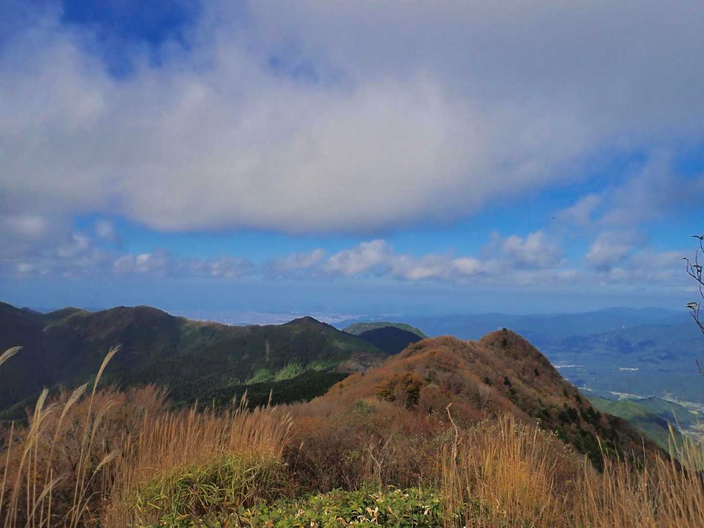 石墨山-法師山-白猪峠 縦走コースの写真