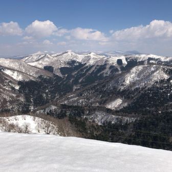 良い眺め🙆徳舜瞥山、ホロホロ方面。
